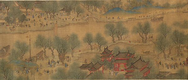 清  佚名  清明上河圖  卷|Spring Festival on the River