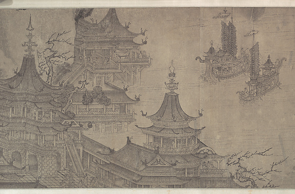 明　(舊傳)王振鵬　大明宮圖　卷|The Daming Palace