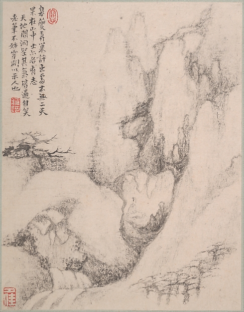 清  戴本孝  山水圖  冊|Landscapes