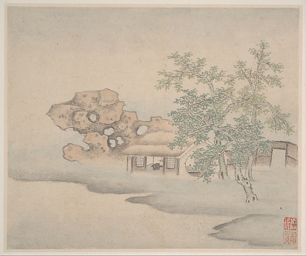 清 樊圻 山水圖 冊 紙本|Landscapes