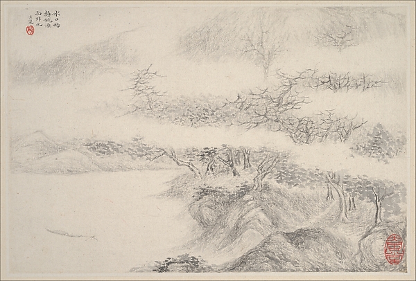 清 張風 山水圖 冊 紙本|Landscapes