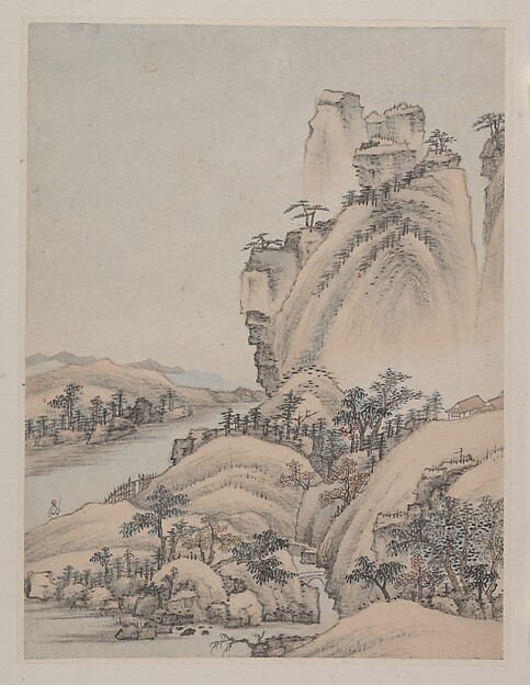 清　蕭雲從　山水圖　冊|Landscapes