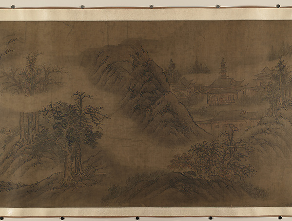 明   佚名   舊傳燕文貴   溪山行旅圖   卷|Landscape