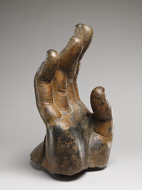 Right hand of Buddha, ca. 550–560