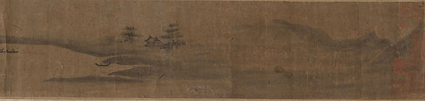 明/清　佚名　仿方從義　巢雲圖　卷|Miniature Landscape