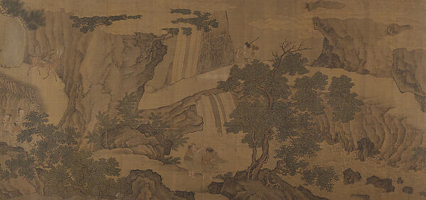 明  佚名  游仙圖  卷|Daoist Immortals in a Landscape