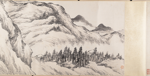 清  松年  山水  手卷|Landscape