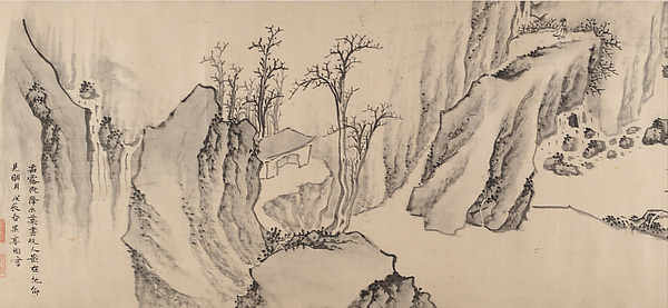 明  張瑞圖  後赤壁賦圖  卷|Illustration of Su Shi’s “Second Ode on Red Cliff”