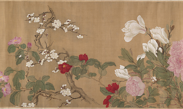 清   （傳）惲壽平   百花圖   卷|One Hundred Flowers
