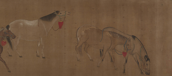 明   佚名   八駿圖   卷|Eight Horses