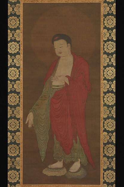 南宋   佚名   阿彌陀佛圖   軸|Buddha Amitabha Descending from his Pure Land