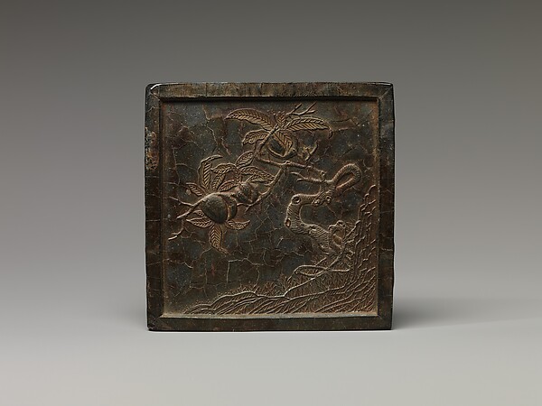 Ink Tablet with Peach Tree