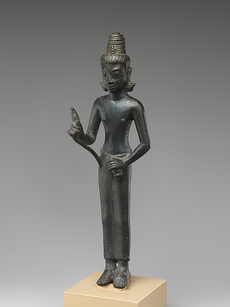 Standing Bodhisattva Maitreya , the Buddha of the Future