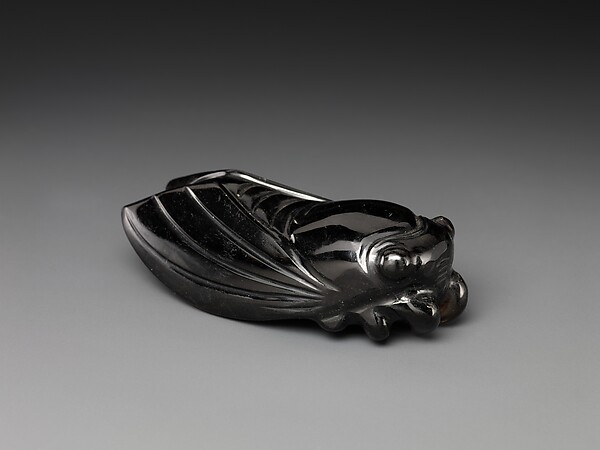 Figure of a cicada, late 18th–early 19th century