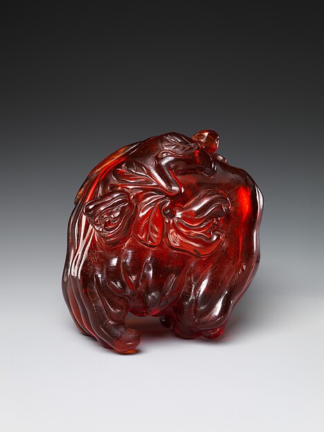 Box in the shape of a “Buddha’s hand” citron, 19th century