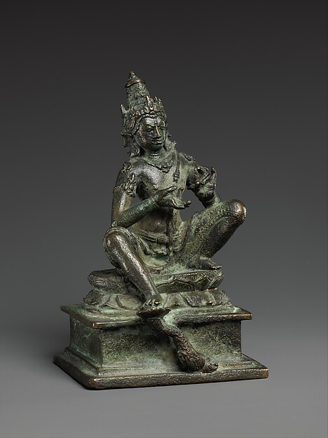 Seated Bodhisattva Vajrapani, 9th century