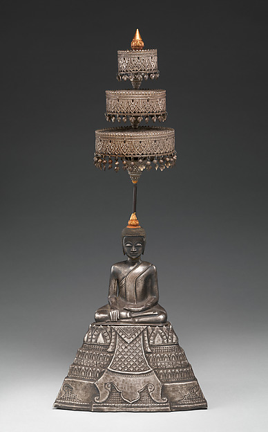 Enthroned Buddha, 1923, by inscription