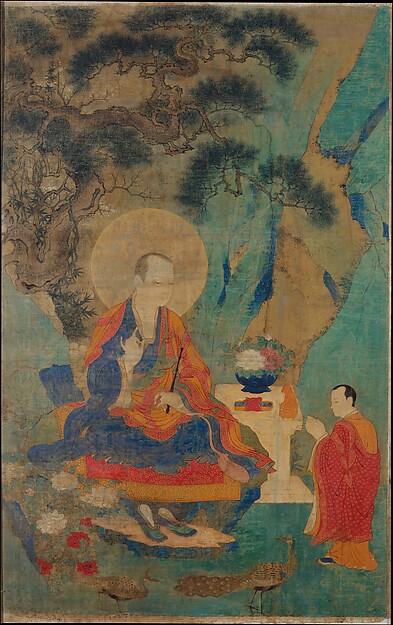 明  佚名  羅漢圖  軸|The Arhat  Vajraputra