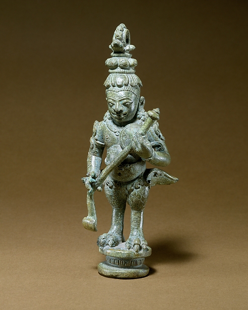Kinnari Playing the Vina, ca. first quarter of the 10th century