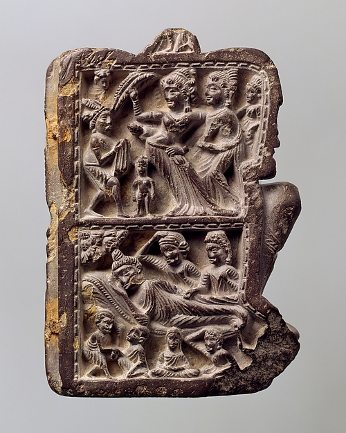 Panel of a Portable Shrine