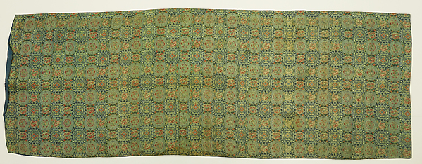 Panel with bats and florlal medallions by an unrecorded maker, The Metropolitan Museum of Art
