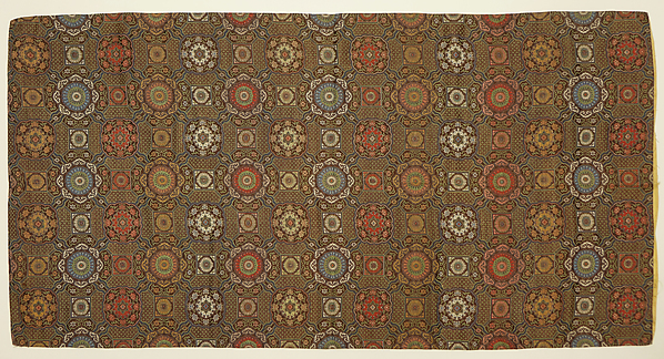 Panel with floral medallions by an unrecorded maker, The Metropolitan Museum of Art