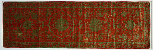 Chair strip with floral pattern by an unrecorded maker, The Metropolitan Museum of Art
