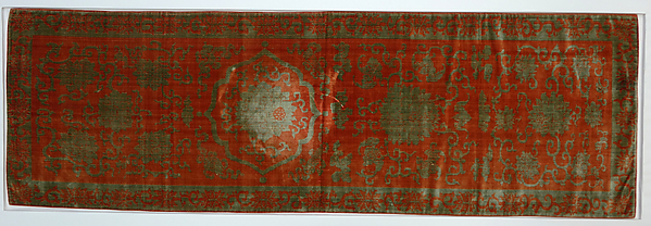 Chair strip with floral pattern by an unrecorded maker, The Metropolitan Museum of Art
