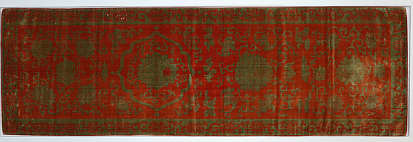Chair strip with floral pattern by an unrecorded maker, The Metropolitan Museum of Art