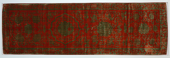 Chair strip with floral pattern by an unrecorded maker, The Metropolitan Museum of Art