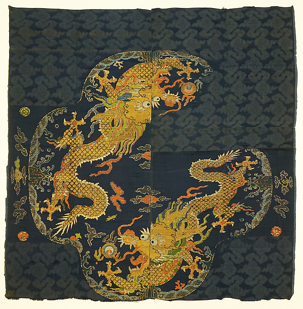 Part of a dragon robe length by an unrecorded maker, The Metropolitan Museum of Art