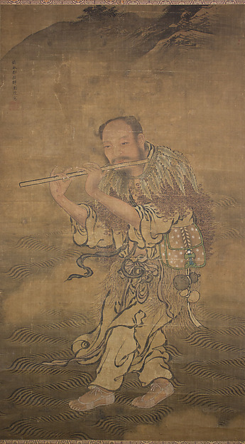 明   劉俊   韓湘子圖   軸|The Daoist Immortal Han Xiangzi