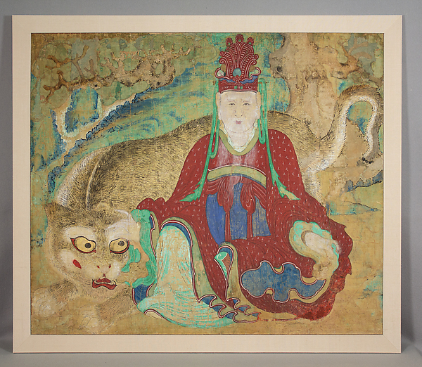 Mountain god with tiger by Unidentified artist, The Metropolitan Museum of Art