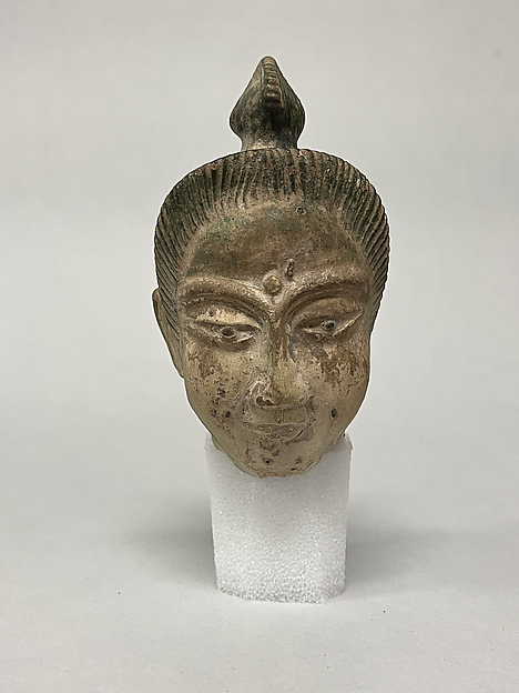 Head of a Bodhisattva by an unrecorded maker, The Metropolitan Museum of Art