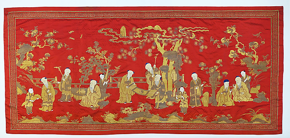 Hanging with immortals by an unrecorded maker, The Metropolitan Museum of Art