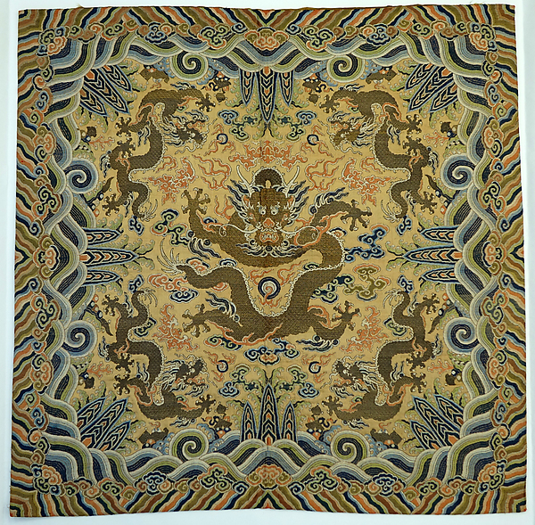 Furniture cover with dragons by an unrecorded maker, The Metropolitan Museum of Art