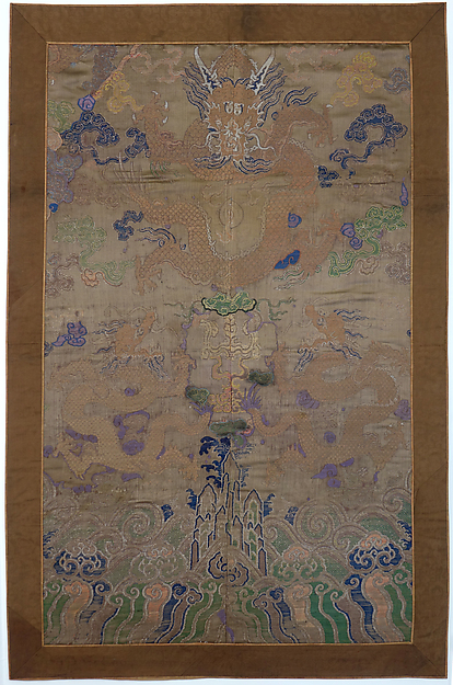 Panel with dragons by an unrecorded maker, The Metropolitan Museum of Art