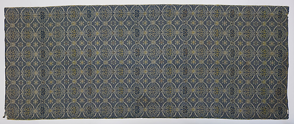 Panel with floral medallions by an unrecorded maker, The Metropolitan Museum of Art