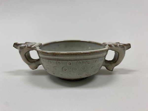 Cup with two animal-head handles by an unrecorded maker, The Metropolitan Museum of Art