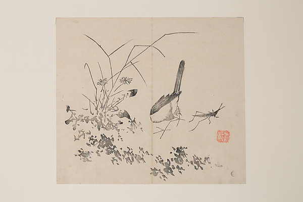 明   十竹齋書畫譜   四開|Leaf from the Ten Bamboo Studio Manual of Painting and Calligraphy