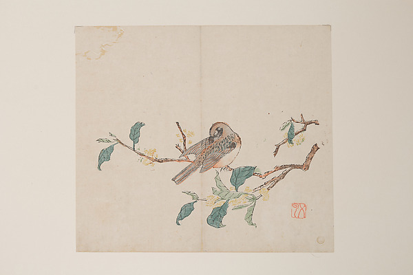 明   十竹齋書畫譜   四開|Leaf from the Ten Bamboo Studio Manual of Painting and Calligraphy