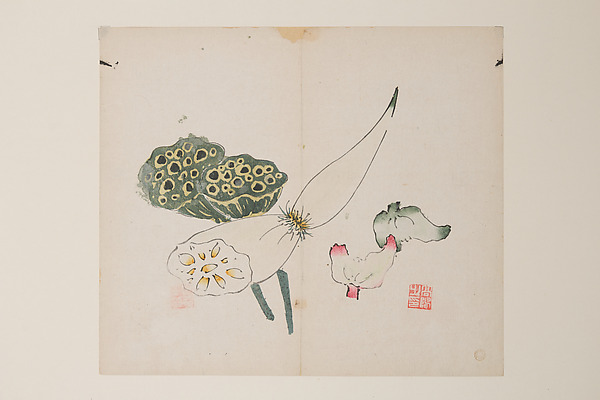 明   十竹齋書畫譜   四開|Page from Shi Zhu Zhai