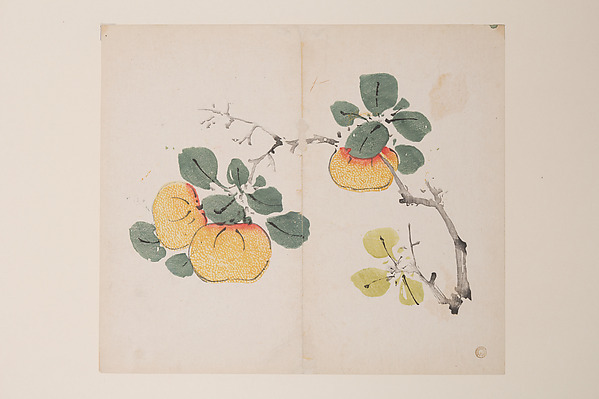 明　胡正言　《十竹齋書畫譜》　四開　木版畫|Page from the Ten Bamboo Studio Manual of Painting and Calligraphy