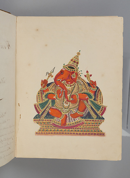 Album depicting one hundred Hindu gods