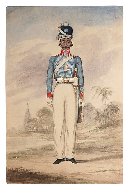 A soldier of the 2nd Madras Light Cavalry by Yellapah of Vellore, The Metropolitan Museum of Art
