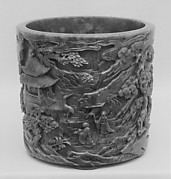 Brush pot | China | Qing dynasty (1644–1911) | The Metropolitan Museum ...