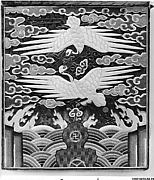 Rank Badges with Decoration of Two Cranes among Clouds | Korea | Joseon ...