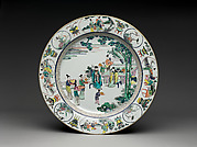 Plate | China | Qing dynasty (1644–1911), Kangxi period (1662–1722 ...