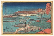 MET-DP123258天保・広重〈1〉「江戸十二景」「隅田川」