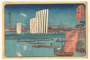 MET-DP123259天保・広重〈1〉「江戸十二景」「仲洲之景」